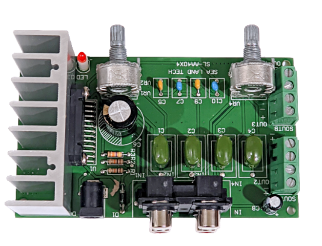 SL-AA40x4 40W AB Class 4-channel Power Amplifier