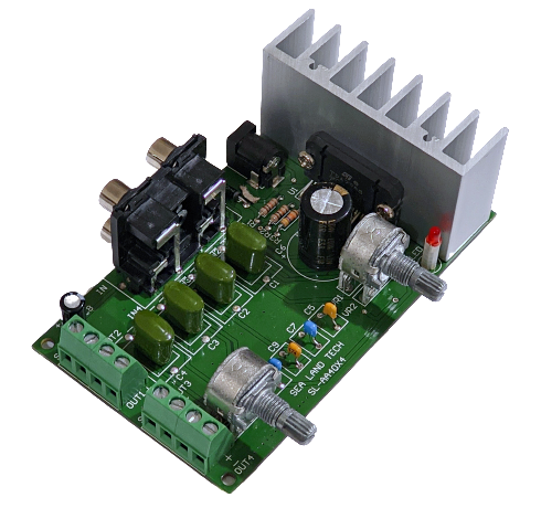 SL-AA40x4 40W AB Class 4-channel Power Amplifier