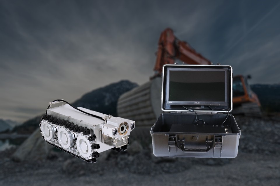 Ottoway OT-25 pipeline inspection robot